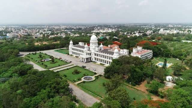 Lalitha Mahal Palace Hotel Aerial View
