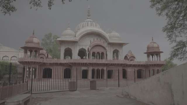 Historic Moosi Maharani Ki Chhatri Cenotaph in Alwar Rajasthan India
